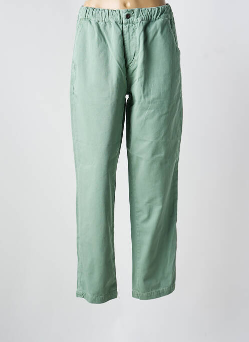 Jeans coupe droite stretch taille normale vert KUYICHI homme
