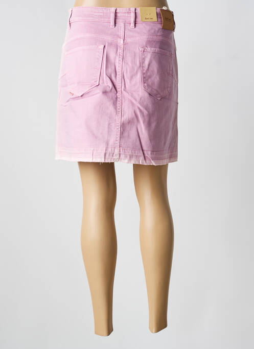 Jupe courte poches rose SALSA femme