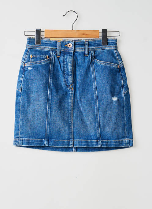Jupe courte poches bleu SALSA femme