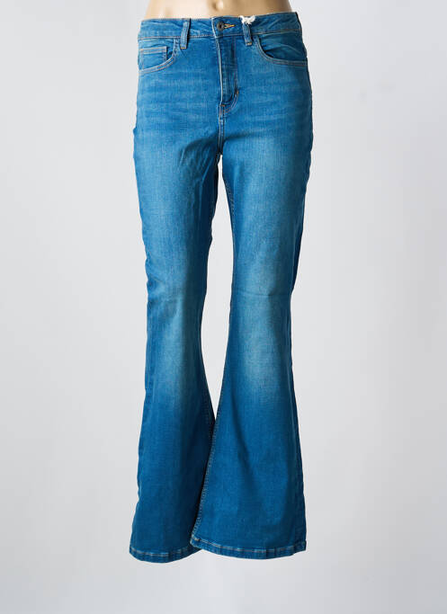 Jean coupe flare bleu KUYICHI femme