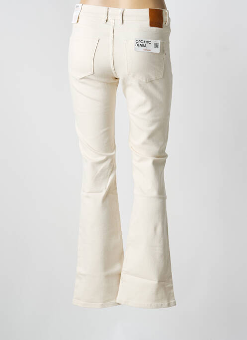 Jeans bootcut beige KUYICHI femme