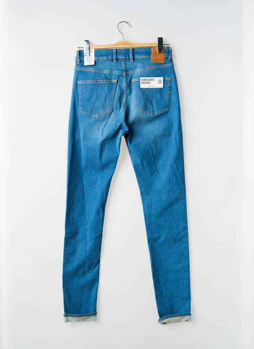 Jeans coupe slim bleu KUYICHI femme