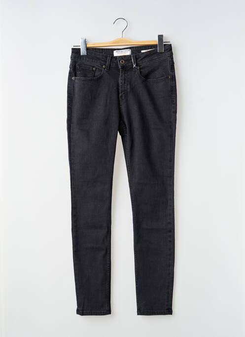 Jeans skinny taille normale taille normale noir KUYICHI femme