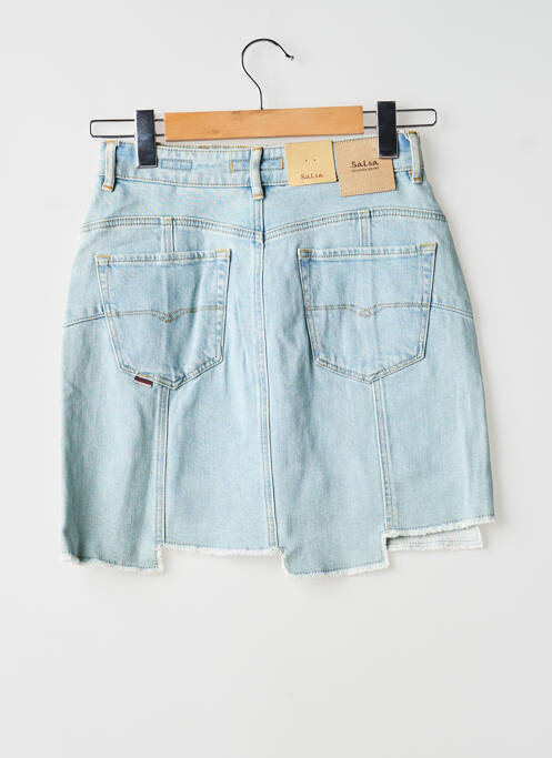 Jupe courte bleu SALSA femme