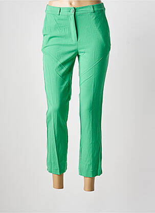 Pantalon 7/8 taille haute taille haute vert DAMART femme