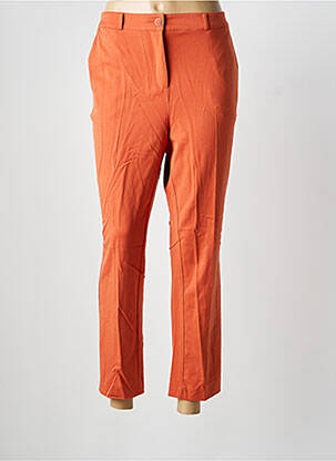 Pantalon 7/8 taille haute taille haute orange DAMART femme