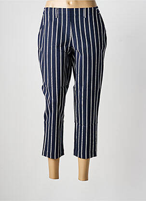 Pantacourt stretch taille normale bleu DAMART femme