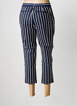 Pantacourt stretch taille normale bleu DAMART femme