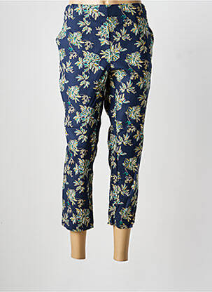Pantacourt stretch taille normale bleu DAMART femme