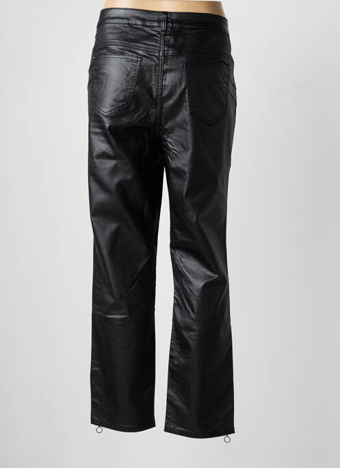 Pantalon slim tissage enduit taille normale noir HEINE femme
