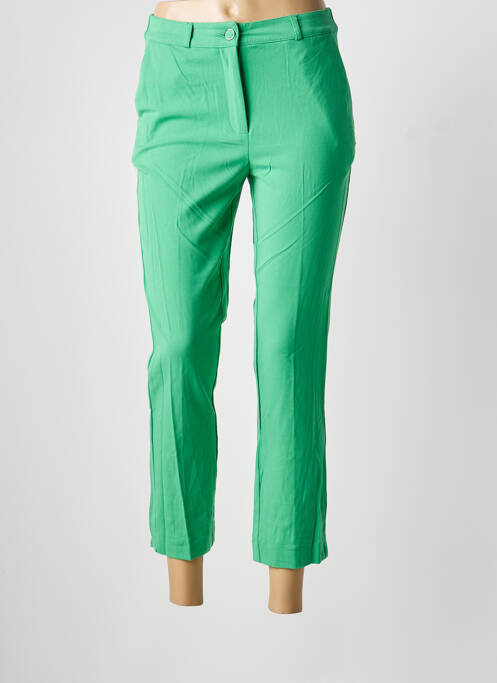 Pantalon 7/8 taille haute taille haute vert DAMART femme