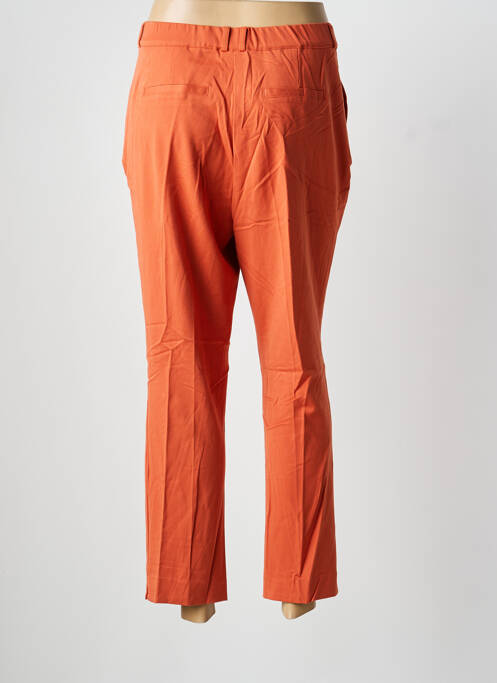 Pantalon 7/8 taille haute taille haute orange DAMART femme