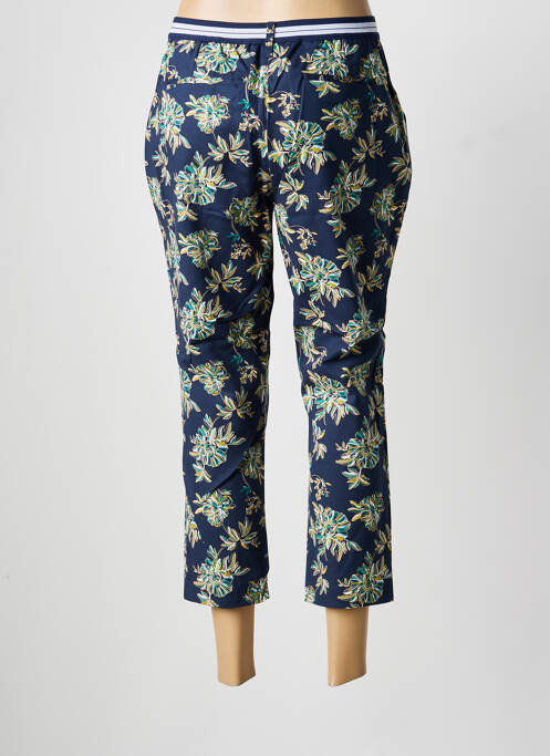 Pantacourt stretch taille normale bleu DAMART femme