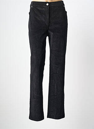 Pantalon droit stretch taille normale noir DAMART femme
