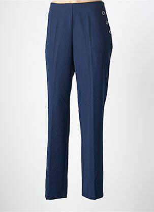 Pantalon slim poches taille haute bleu DAMART femme