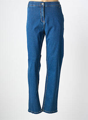 Jeans coupe slim stretch taille normale bleu DAMART femme