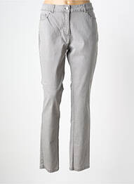 Jeans coupe slim stretch taille normale gris DAMART femme