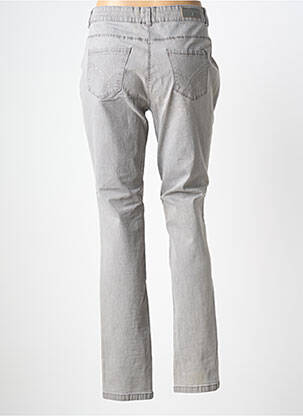 Jeans coupe slim stretch taille normale gris DAMART femme
