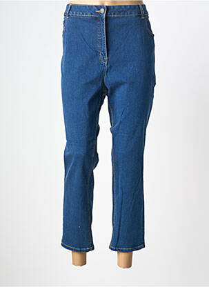 Jeans coupe slim stretch taille normale bleu DAMART femme