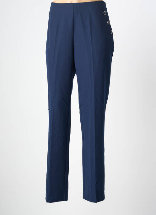 Pantalon slim poches taille haute bleu DAMART femme