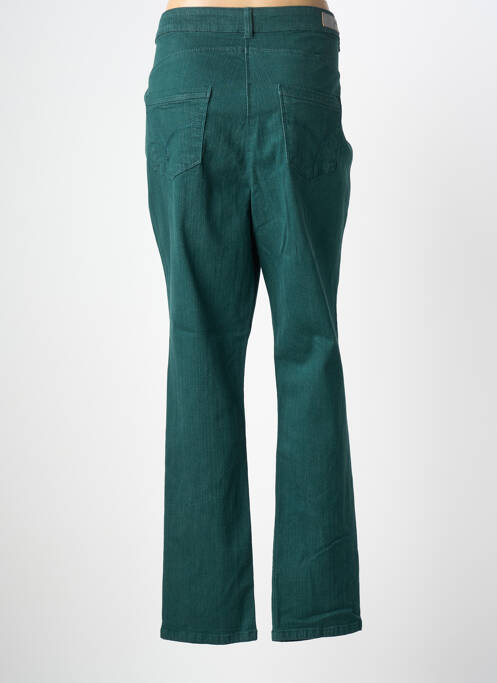 Jeans coupe slim stretch taille normale vert DAMART femme