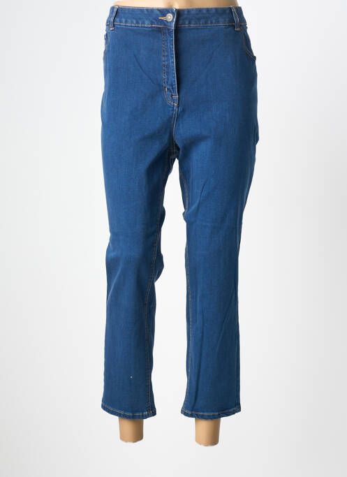 Jeans coupe slim stretch taille normale bleu DAMART femme