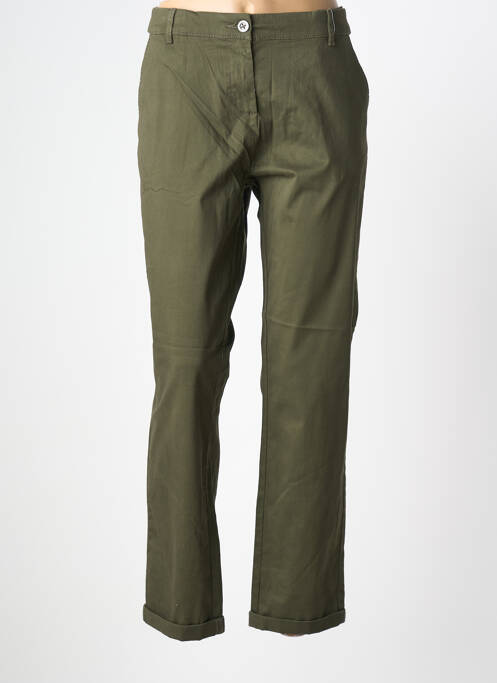 Pantalon chino vert DAMART femme