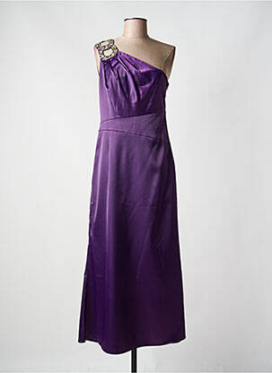 Robe longue sans manche sans manche violet BONPRIX femme