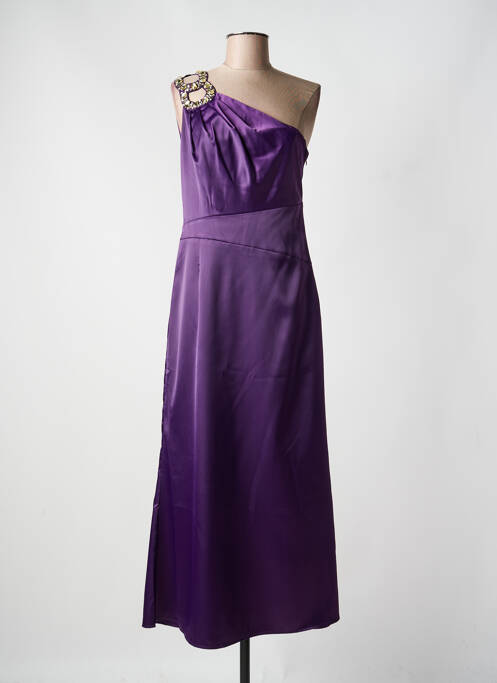 Robe longue sans manche sans manche violet BONPRIX femme