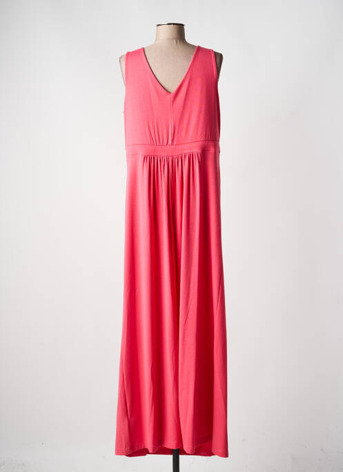 Robe longue sans manche sans manche rose BONPRIX femme