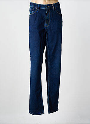Jeans coupe slim tissage brut taille normale bleu KUYICHI femme