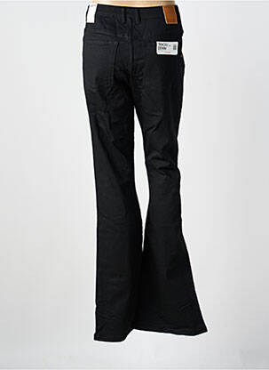 Jean coupe flare taille haute taille haute noir KUYICHI femme