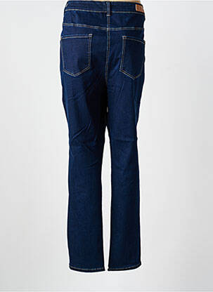 Jeans coupe slim tissage brut taille normale bleu DAMART femme