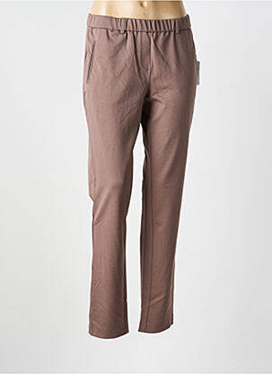 Jegging tissage jersey taille normale marron DAMART femme