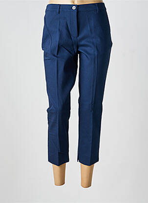 Pantalon 7/8 taille élastique taille normale bleu DAMART femme