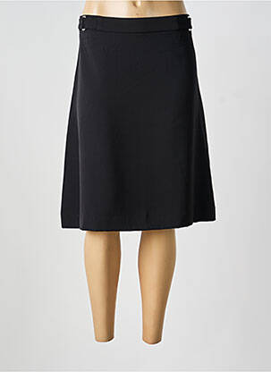 Jupe mi-longue coupe évasée noir DAMART femme