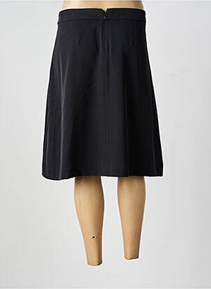 Jupe mi-longue coupe évasée noir DAMART femme