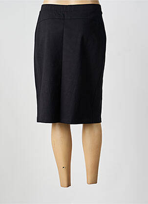 Jupe mi-longue coupe droite noir DAMART femme
