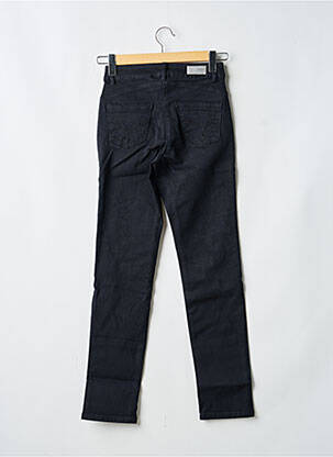 Jeans coupe slim stretch taille haute noir DAMART femme