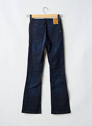 Jeans bootcut taille haute taille haute bleu KUYICHI femme