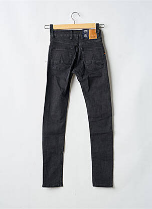 Jeans skinny taille haute taille haute noir KUYICHI femme
