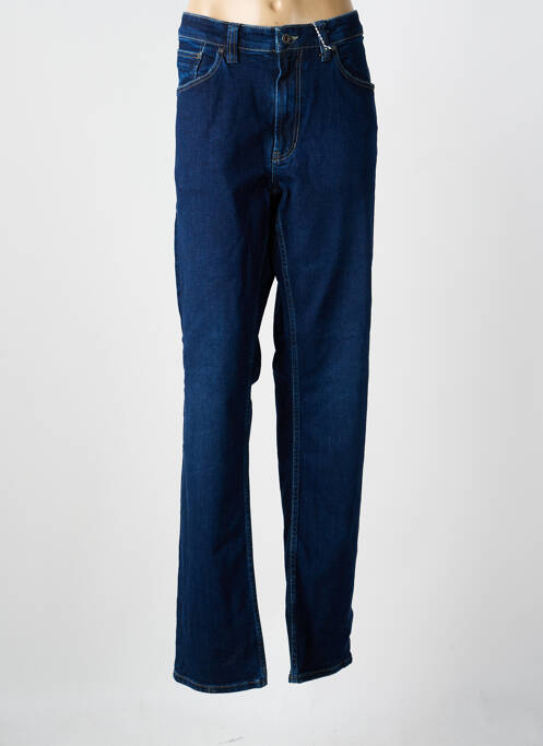 Jeans coupe slim tissage brut taille normale bleu KUYICHI femme