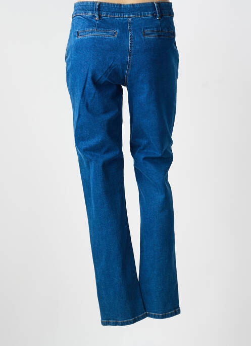 Jeans coupe slim stretch taille normale bleu DAMART femme