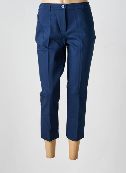 Pantalon 7/8 taille élastique taille normale bleu DAMART femme