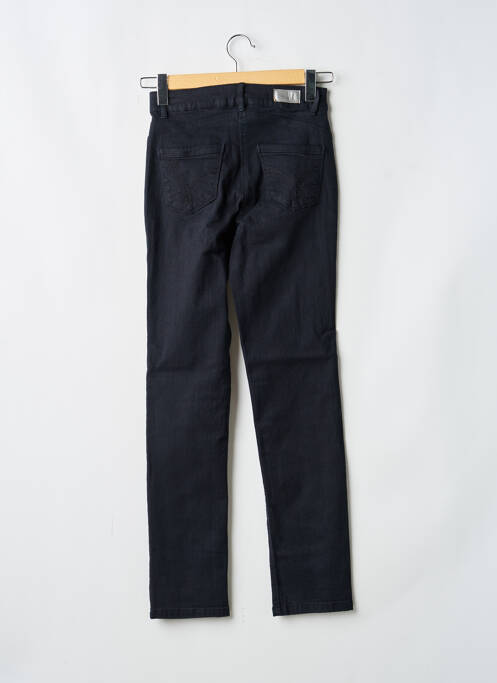 Jeans coupe slim stretch taille haute noir DAMART femme