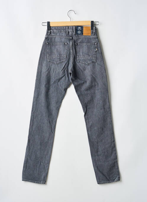 Jeans coupe slim stretch taille haute gris KUYICHI femme