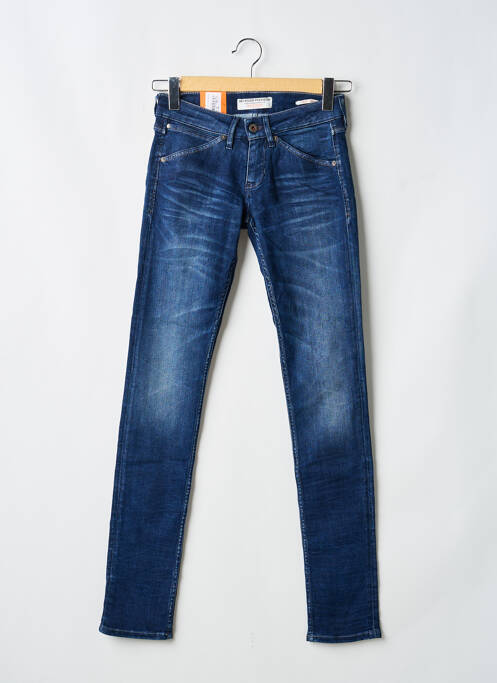 Jeans skinny taille normale taille normale bleu KUYICHI femme