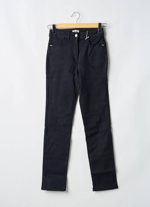 Jeans coupe slim stretch taille haute noir DAMART femme