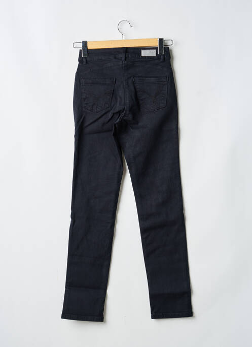 Jeans coupe slim stretch taille haute noir DAMART femme