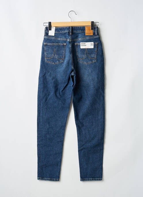 Jeans coupe droite bleu KUYICHI femme